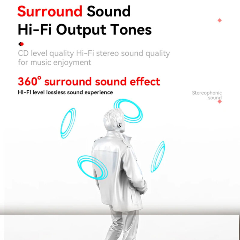 Casti Bluetooth cu display LED, touch Yesido TWS22, 400mAh, negru