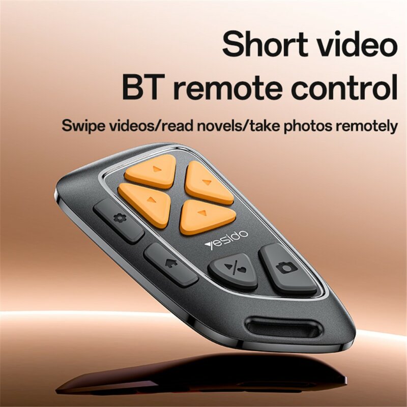 Telecomanda Bluetooth multifunctionala 200mAh Yesido SF25, negru