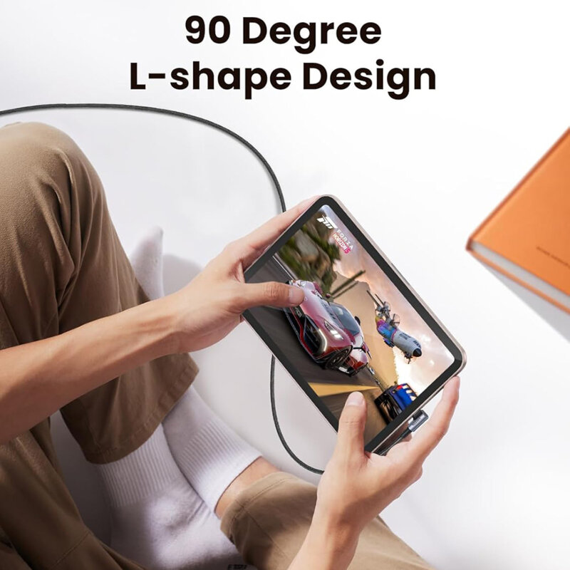 Cablu incarcare Type-C 60W, 3A, 1m Ugreen, gri, 70529