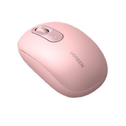 Mouse wireless pentru laptop, PC Ugreen, 2400DPI, roz, 90686