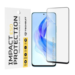 Folie sticla Honor 90 Lite Techsuit ESD Glass, negru