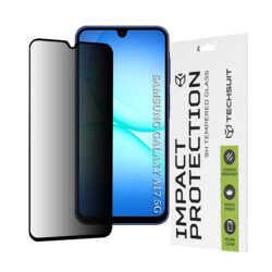 Folie sticla Samsung Galaxy A17 5G Techsuit 111D Privacy Full Glue, negru