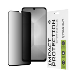 Folie sticla Samsung Galaxy A07 4G Techsuit 111D Privacy Full Glue, negru