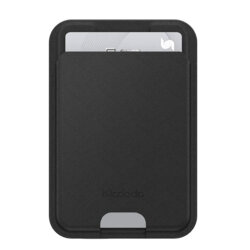 Portofel magnetic piele eco pentru carduri Mcdodo Napa, negru