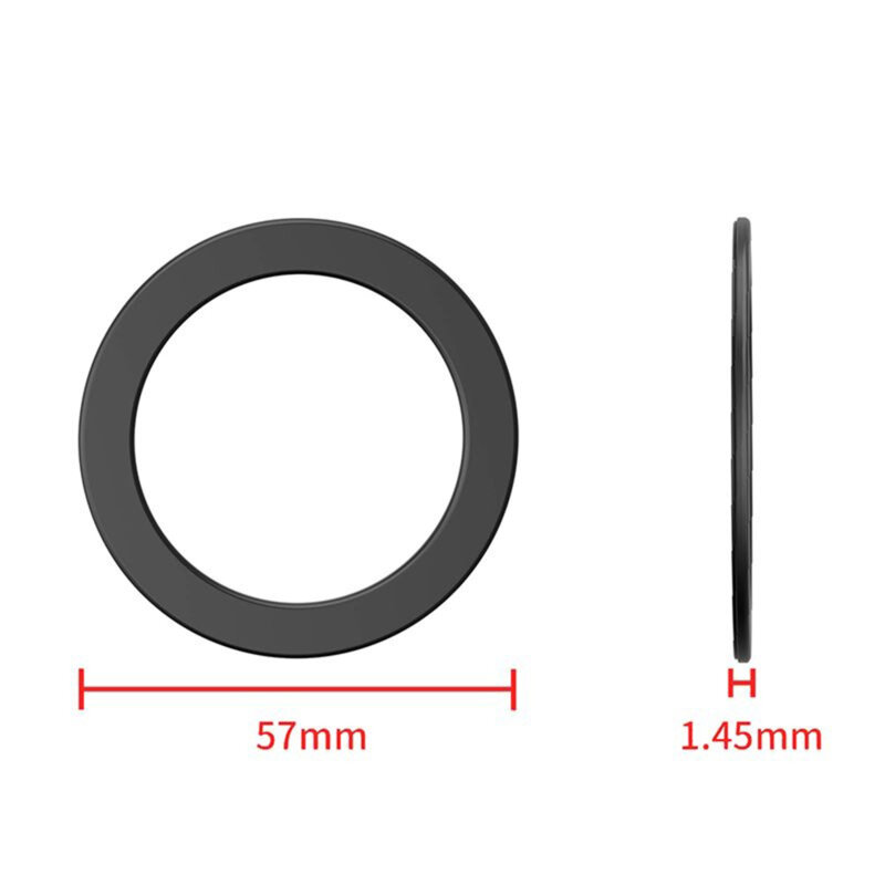 Inel magnetic telefon cu adeziv 3M, Mcdodo PC-1620, negru