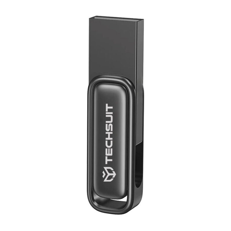 Memorie externa 64GB Techsuit, USB 3.0, 80M/s, THSM33, gri
