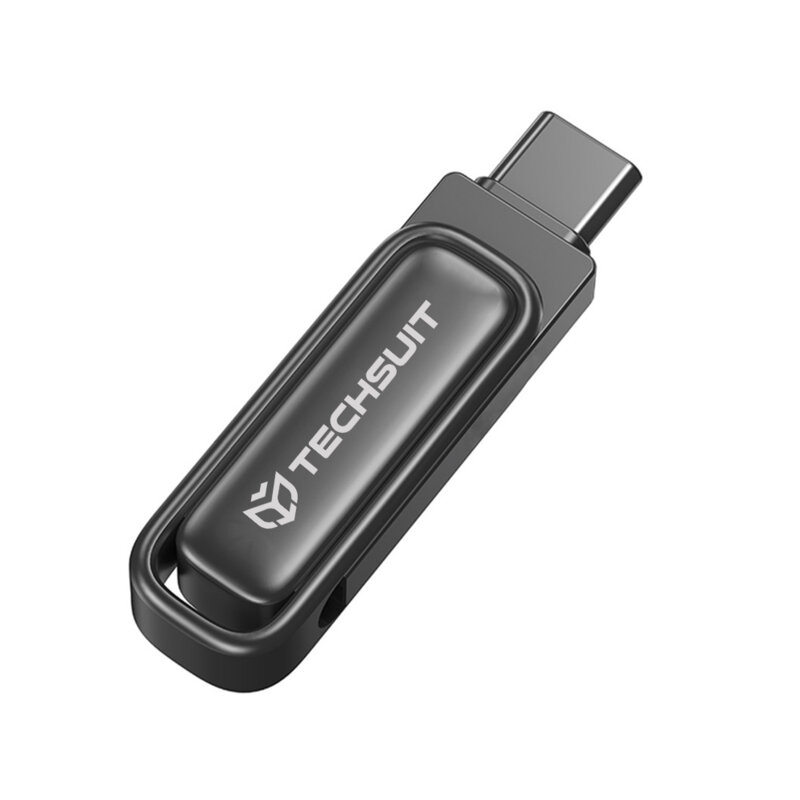 Stick Type-C 128GB, USB 3.2 FlashDrive Techsuit, THSM34, gri
