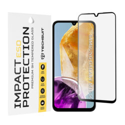 Folie sticla Samsung Galaxy M15 Techsuit ESD Glass, negru