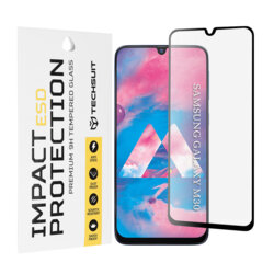 Folie sticla Samsung Galaxy M30 Techsuit ESD Glass, negru