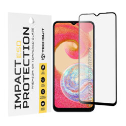 Folie sticla Samsung Galaxy M04 Techsuit ESD Glass, negru