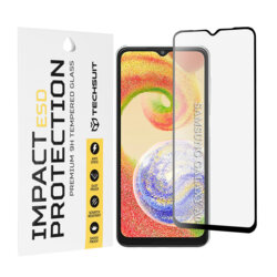 Folie sticla Samsung Galaxy A04 Techsuit ESD Glass, negru