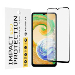 Folie sticla Samsung Galaxy A04S Techsuit ESD Glass, negru