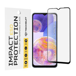 Folie sticla Samsung Galaxy A23 Techsuit ESD Glass, negru