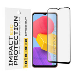 Folie sticla Samsung Galaxy M13 Techsuit ESD Glass, negru