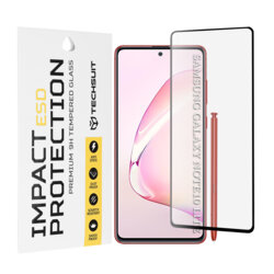 Folie sticla Samsung Galaxy Note 10 Lite Techsuit ESD Glass, negru