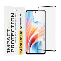 Folie sticla Oppo A79 5G Techsuit ESD Glass, negru