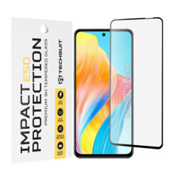 Folie sticla Oppo A58 4G Techsuit ESD Glass, negru