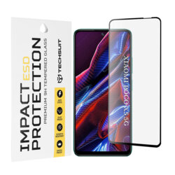 Folie sticla Xiaomi Poco X5 Techsuit ESD Glass, negru