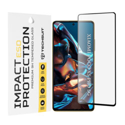 Folie sticla Xiaomi Poco X5 Pro Techsuit ESD Glass, negru