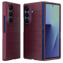 Husa Samsung Galaxy Z Fold7 Techsuit Magic Shield, bordo