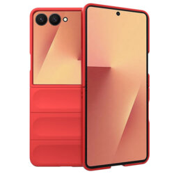 Husa Samsung Galaxy Z Flip7 Techsuit Magic Shield, rosu