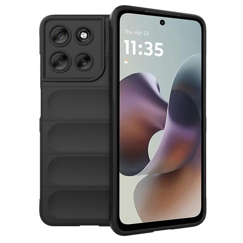 Husa Motorola Moto G56 Techsuit Magic Shield, negru