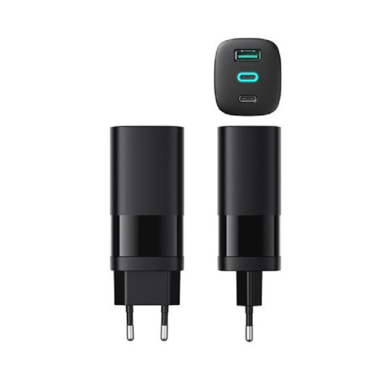 Incarcator priza Fast Charging 2x Type-C, USB, PD65W Havit UC10