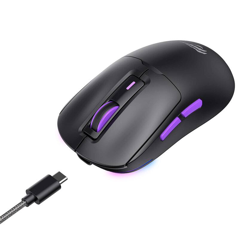 Mouse gaming wireless 16000DPI, 150mAh Havit, negru MS969WB