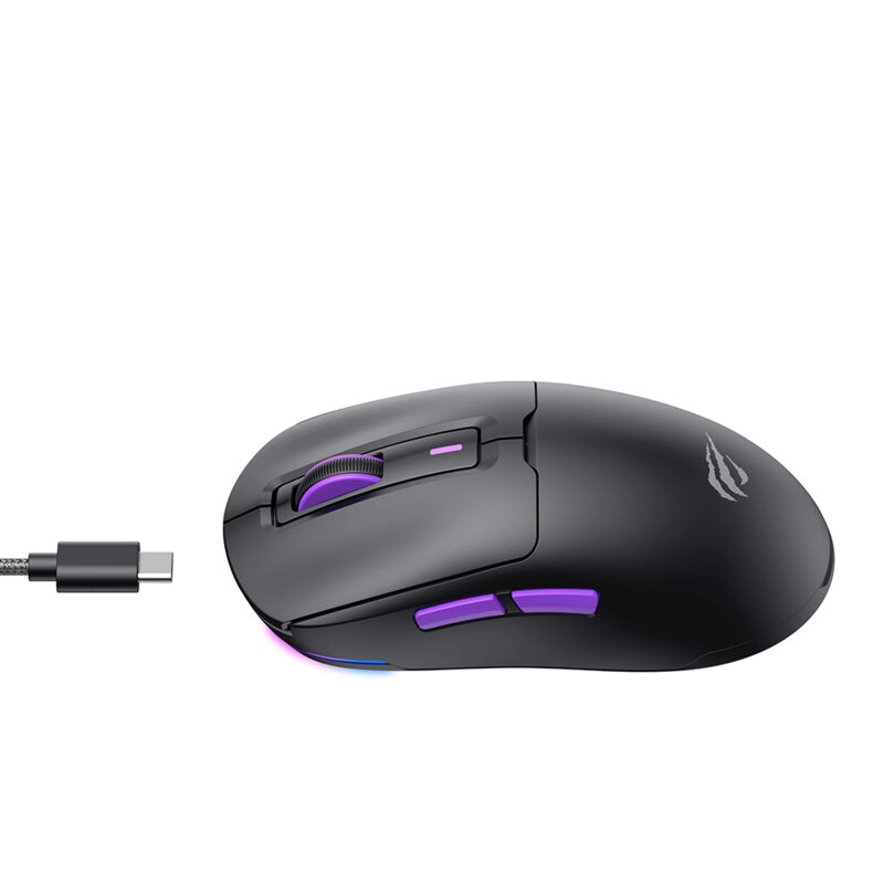 Mouse gaming wireless 16000DPI, 150mAh Havit, negru MS969WB