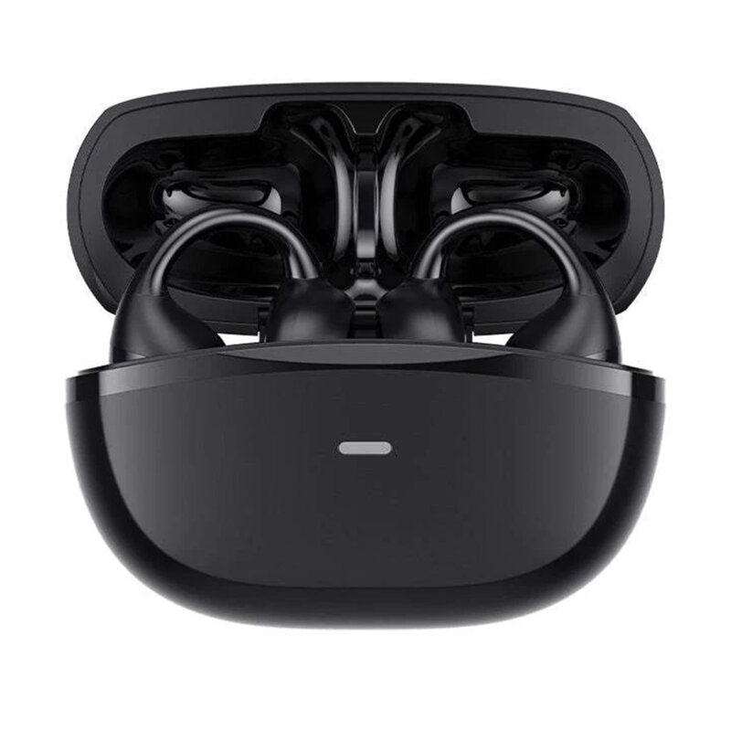 Casti wireless Bluetooth cu microfon, ENC Havit, OWS916, negru