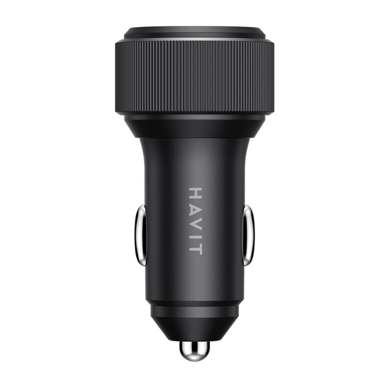 Incarcator auto bricheta PD30W Havit CC2014, negru