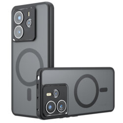 Husa Xiaomi Redmi Note 14 5G Techsuit PureFrost MagSafe, negru frost