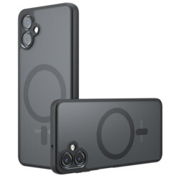 Husa Samsung Galaxy A06 Techsuit PureFrost MagSafe, negru frost