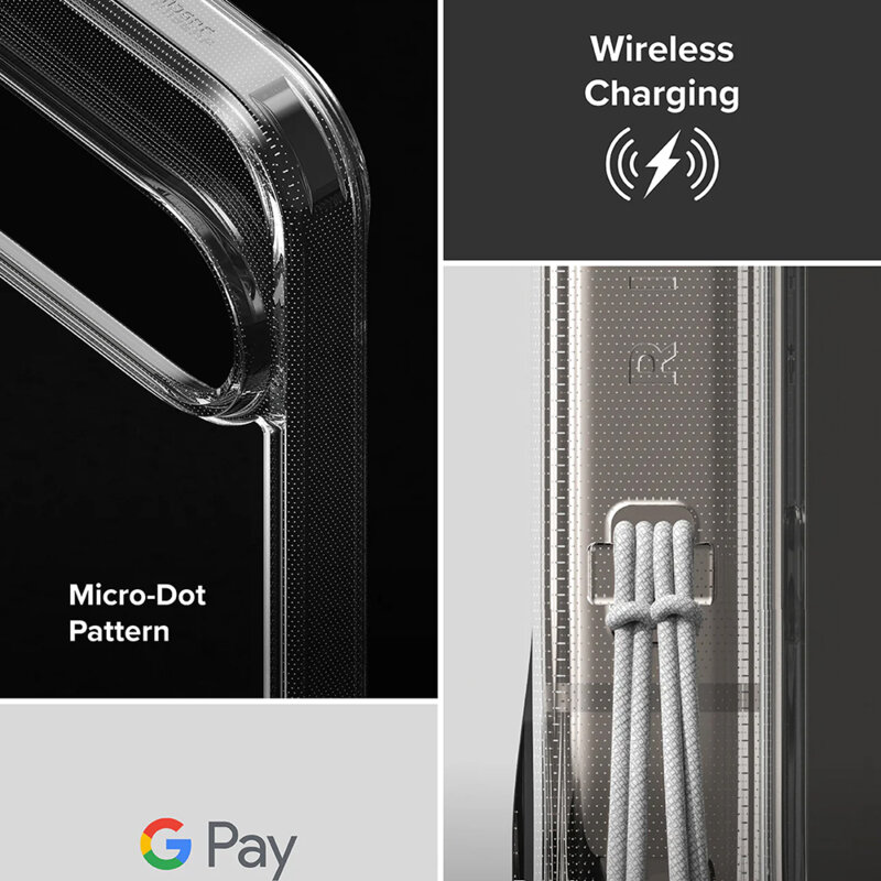 Husa Google Pixel 10 Ringke Fusion, transparenta