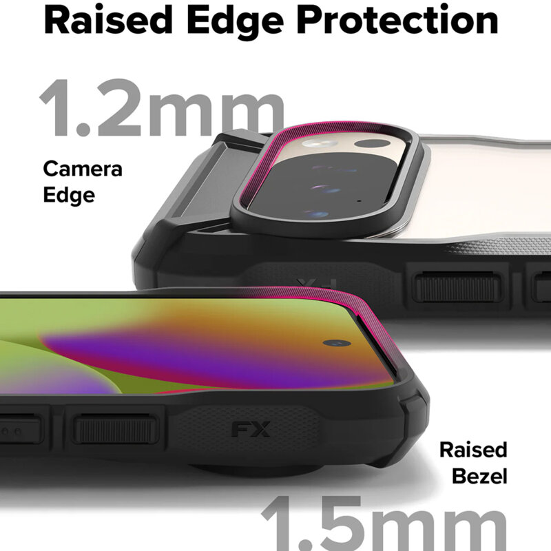 Husa Google Pixel 10 Ringke Fusion X, negru