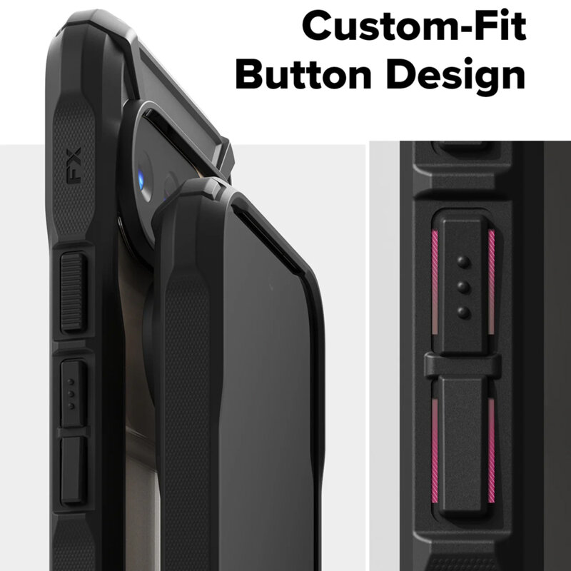 Husa Google Pixel 10 Ringke Fusion X, negru