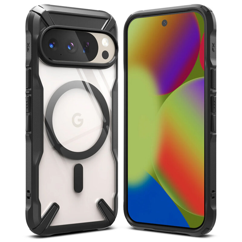 Husa Google Pixel 10 Ringke Fusion X MagSafe, negru