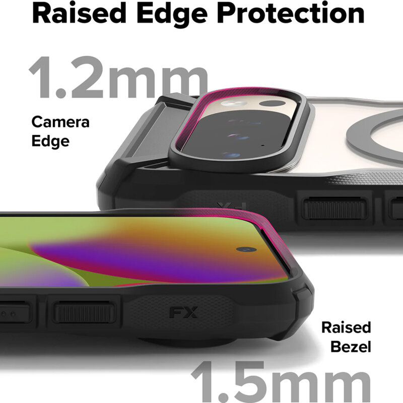 Husa Google Pixel 10 Ringke Fusion X MagSafe, negru