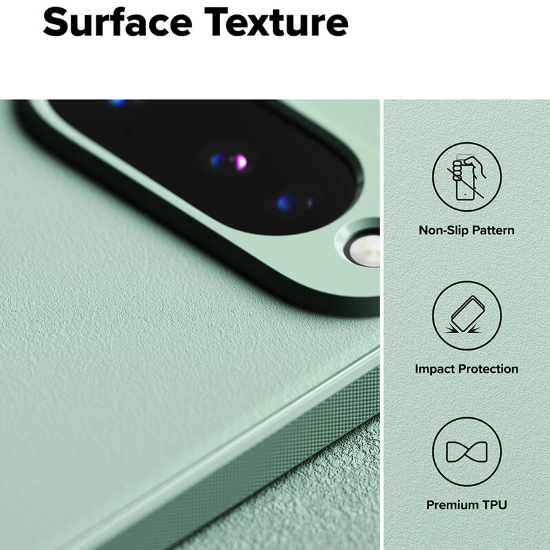Husa Google Pixel 10 Ringke Onyx, verde menta