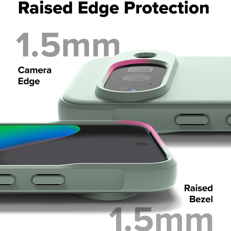 Husa Google Pixel 10 Ringke Onyx, verde menta