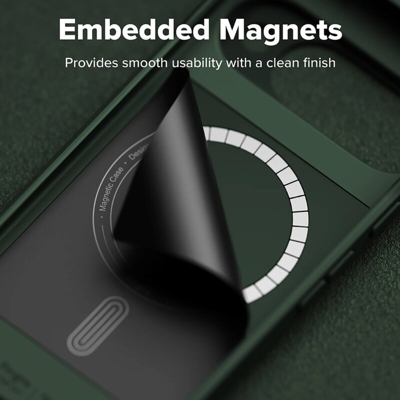 Husa Google Pixel 10 Ringke Onyx MagSafe, verde