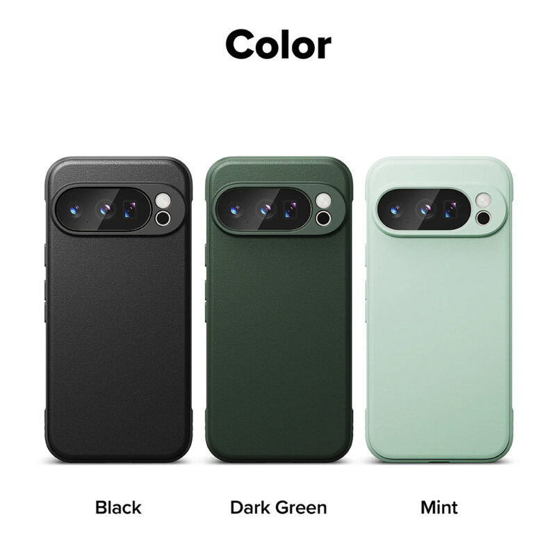 Husa Google Pixel 10 Pro Ringke Onyx, verde menta
