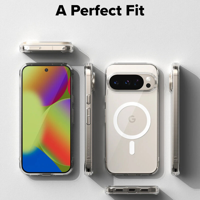 Husa Google Pixel 10 Pro XL Ringke Fusion MagSafe, transparenta