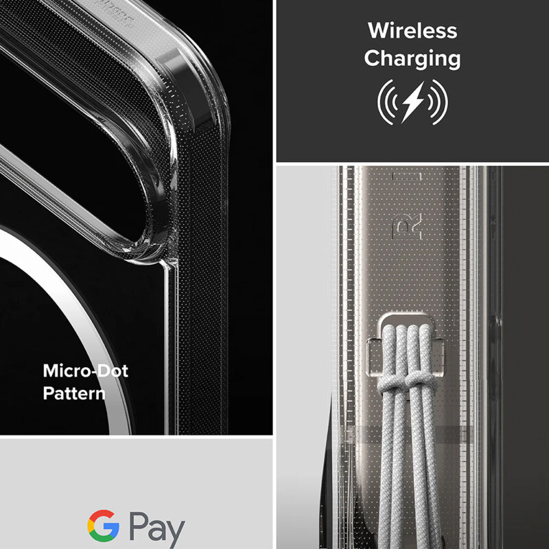Husa Google Pixel 10 Pro XL Ringke Fusion MagSafe, transparenta
