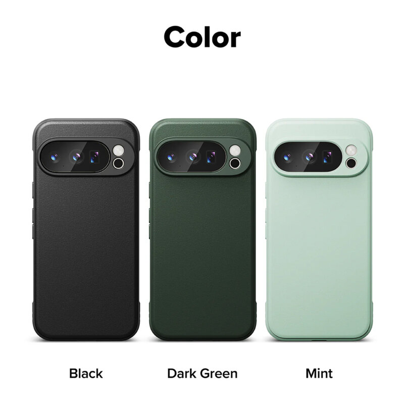 Husa Google Pixel 10 Pro XL Ringke Onyx, verde menta