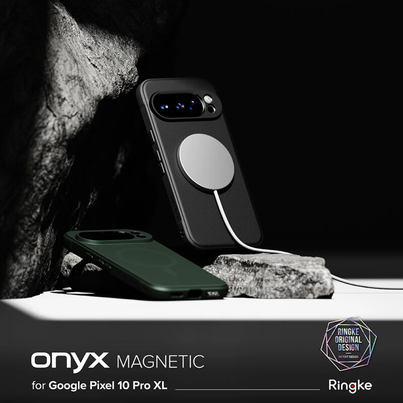 Husa Google Pixel 10 Pro XL Ringke Onyx MagSafe, verde