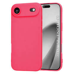 Husa silicon iPhone 17 Air Techsuit SoftFlex MagSafe, fucsia