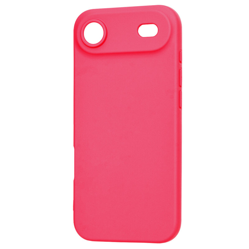 Husa silicon iPhone 17 Air Techsuit SoftFlex MagSafe, fucsia