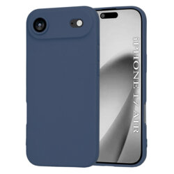 Husa silicon iPhone 17 Air Techsuit SoftFlex MagSafe, bleumarin