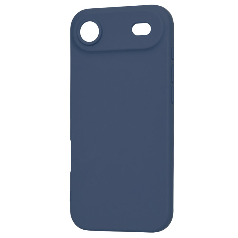 Husa silicon iPhone 17 Air Techsuit SoftFlex MagSafe, bleumarin